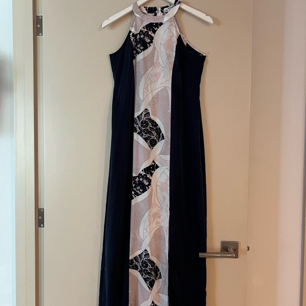 Bar III Elegant Black and White Women's Dress